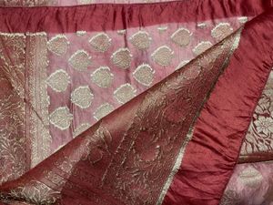 Elegant Red &amp; Gold Silk Saree