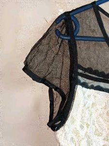 Stylish Ladies Lace Mini Dress Partywear Layered