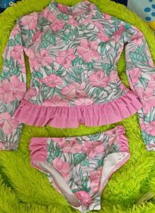 Original Tommy Bahama Floral Print Swim set