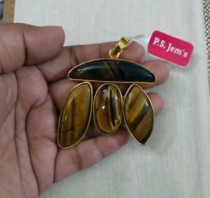 Beautiful Tiger's Eye Stone Pendant For Women
