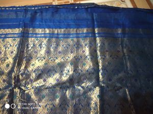 Silk Old Vintage Saree Zari Work
