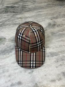 Designer Plaid Baseball Cap
