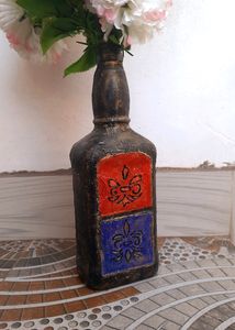 Antique Bottle Art