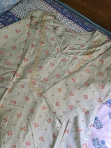 Floral Print Kurta Set