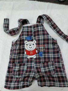 Plaid Overalls for Kids
