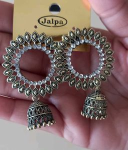 Boho Jhumka Earrings Set