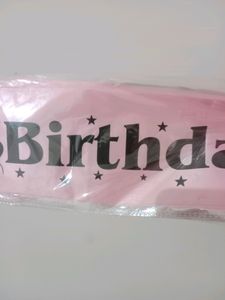 Sash for Girl Theme Party Birthday