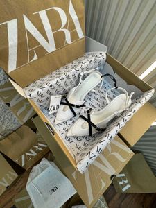 Zara White Heels