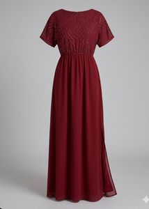 Elegant Beaded Maxi Dress