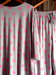 Heart🤍💓 Print co-ords set new