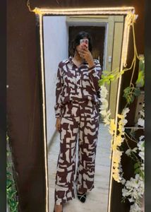 new Stylish Printed Co-ord Set
