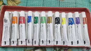 Faber-Castell 12 Watercolours TubePaint Fabercastl