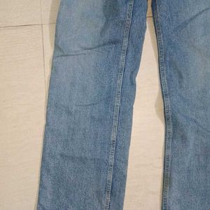 Korean straight fit jeans mid rise