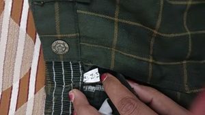 Green Plaid Pants with tshirt