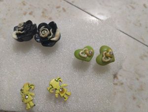 Cute Stud Earrings Set