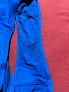 H&amp;M One Shoulder Blue Swimsuit