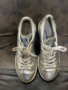 Addidas Stan smith silver sneakers