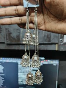 Elegant Silver Dangle Earrings