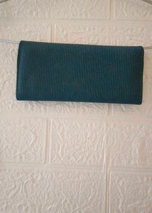 Teal Textured Wallet