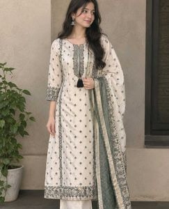 Elegant Printed Kurta Set with Dupatta