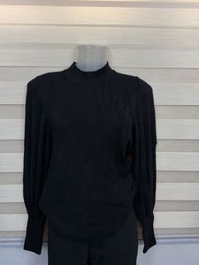 vero moda Chic Black Mock Neck Long Sleeve Top