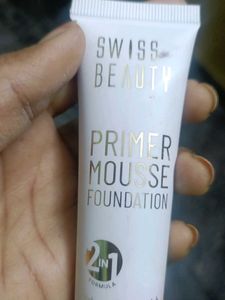 Swiss Beauty Primer Mousse Foundation