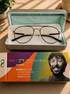 John Jacob Aviator Computer Glass with Case