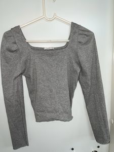 Pink &amp; Grey Casual Top