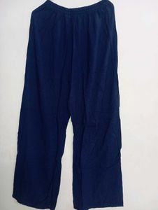 Navy Blue Embroidered Kurta