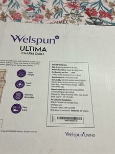 New-Welspun Ultima Charm Quilt