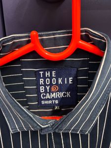 Classic Pinstripe Button-Up Shirt