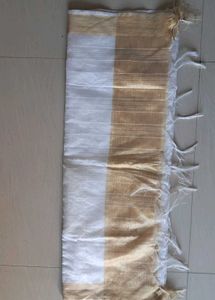 Elegant White & Gold dupatta