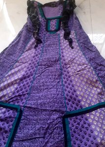 Frill Midi/dress/kurti(3in1)