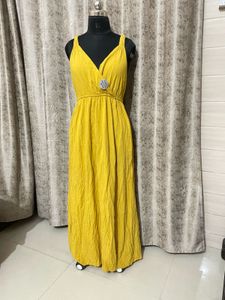 Sunny Yellow Maxi Dress