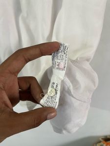ASICS white polo