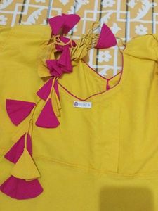 Aachho Yellow Kurta