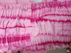 Unique Pink Tie-Dye Heart Shaped Bikini To