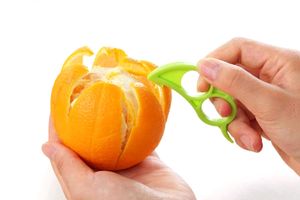 orange Easy Citrus Peeler