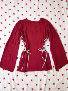 Side Corset short Kurti 🍒