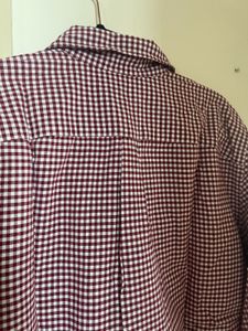 GAP SHIRT - Men's Red Gingham Button-Down Shir
