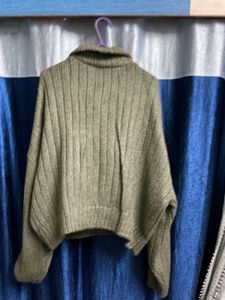 Cozy Cable Knit Quarter Zip Sweater