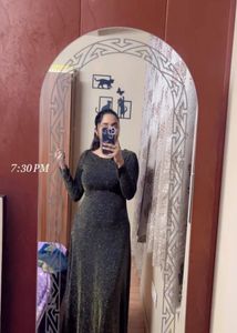 Royal Black Evening Gown