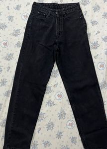 Classic Black Denim Jeans