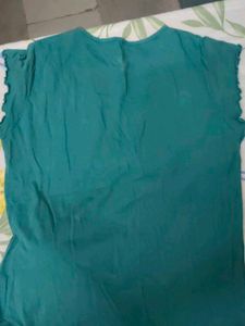 Teal Crew Neck T-Shirt