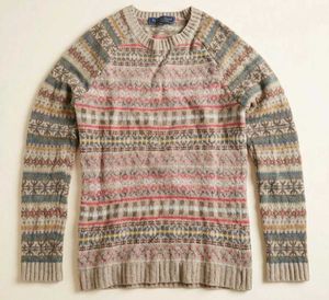Cozy Fair Isle Knit Sweater