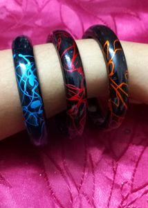 Combo Fashion Bangles 3 in 1