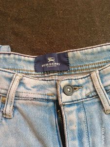 Burberry Light Blue Denim Jeans