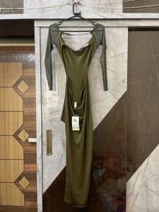 Pinteresty Olive Green dress