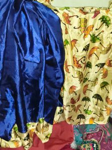 Unique Dress Material - Umbrella Print!