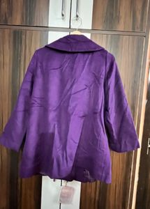 Vibrant Purple Women's Coat